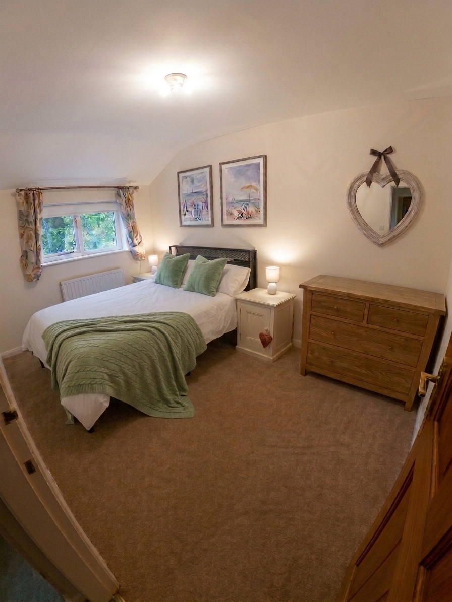 Bedroom at Westfield holiday cottage, Watermillock, near Ullswater