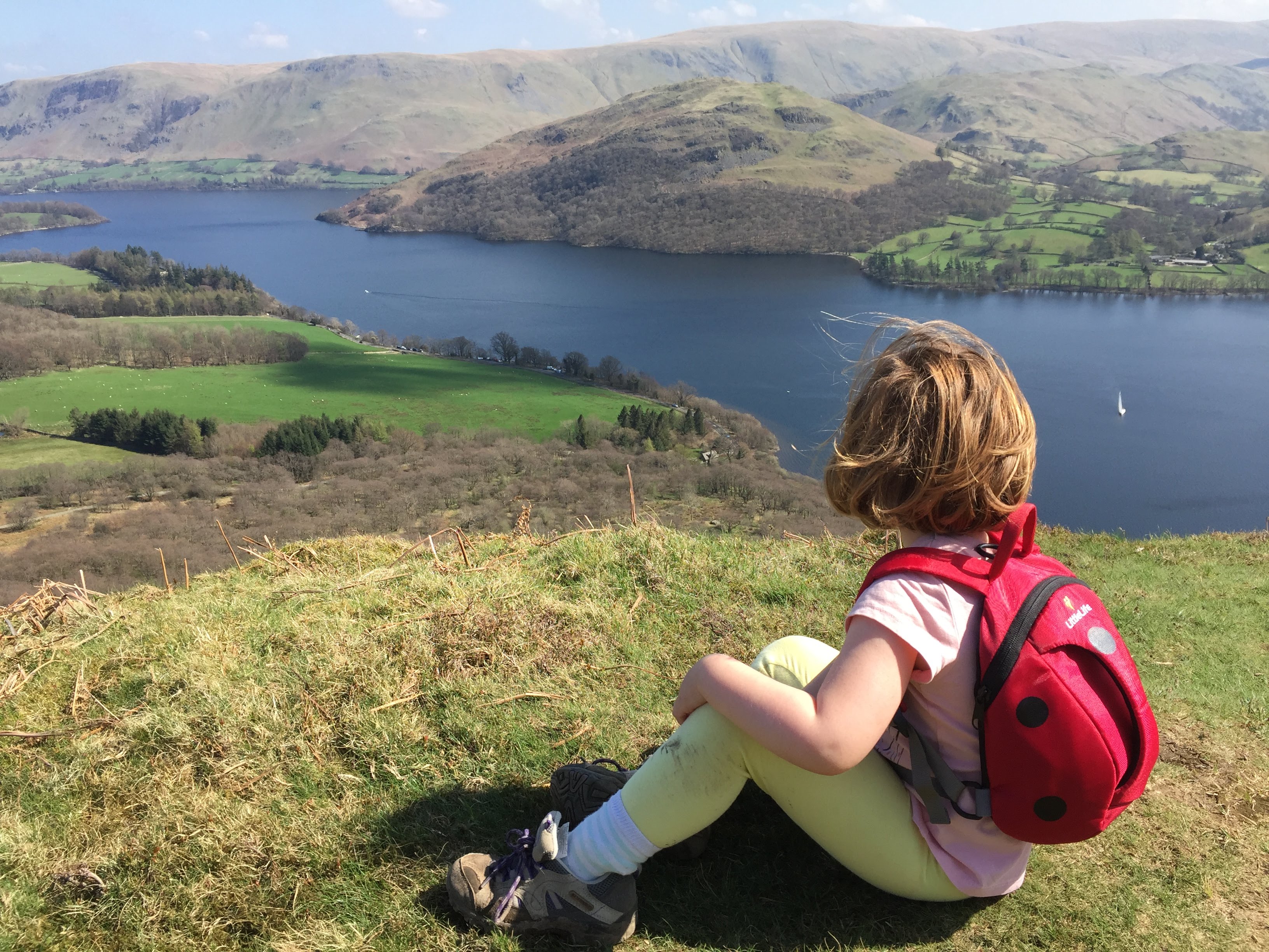 Ullswater lake and surrounding fells