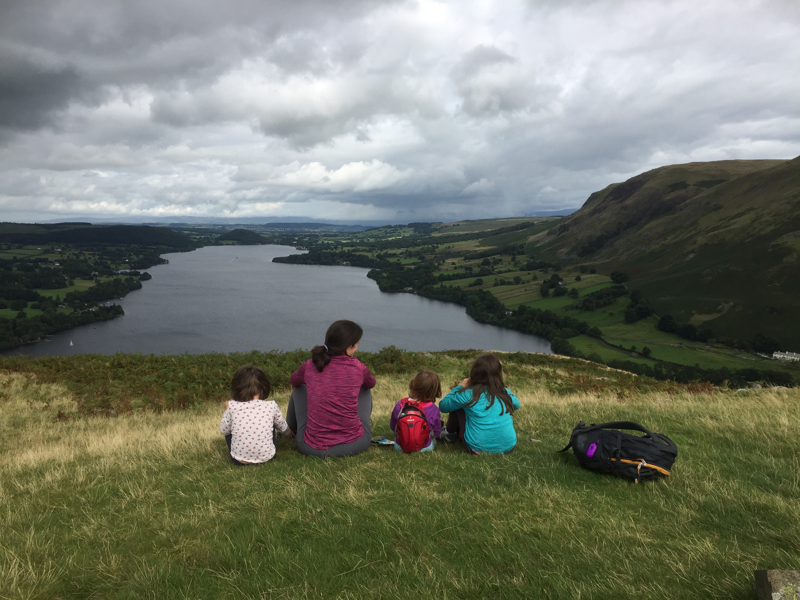 Ullswater lake and fells in the Lake District, Cumbria